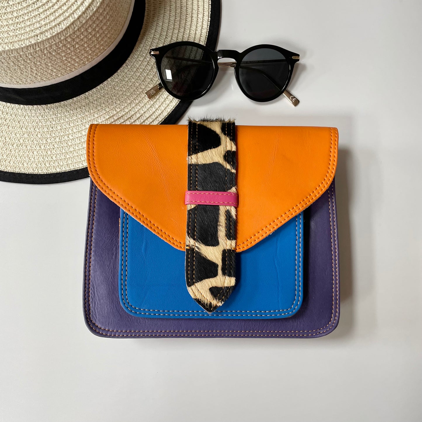 OUTLET Nephele Matilda Bag Unique Handmade Recycled Sustainable Leather
