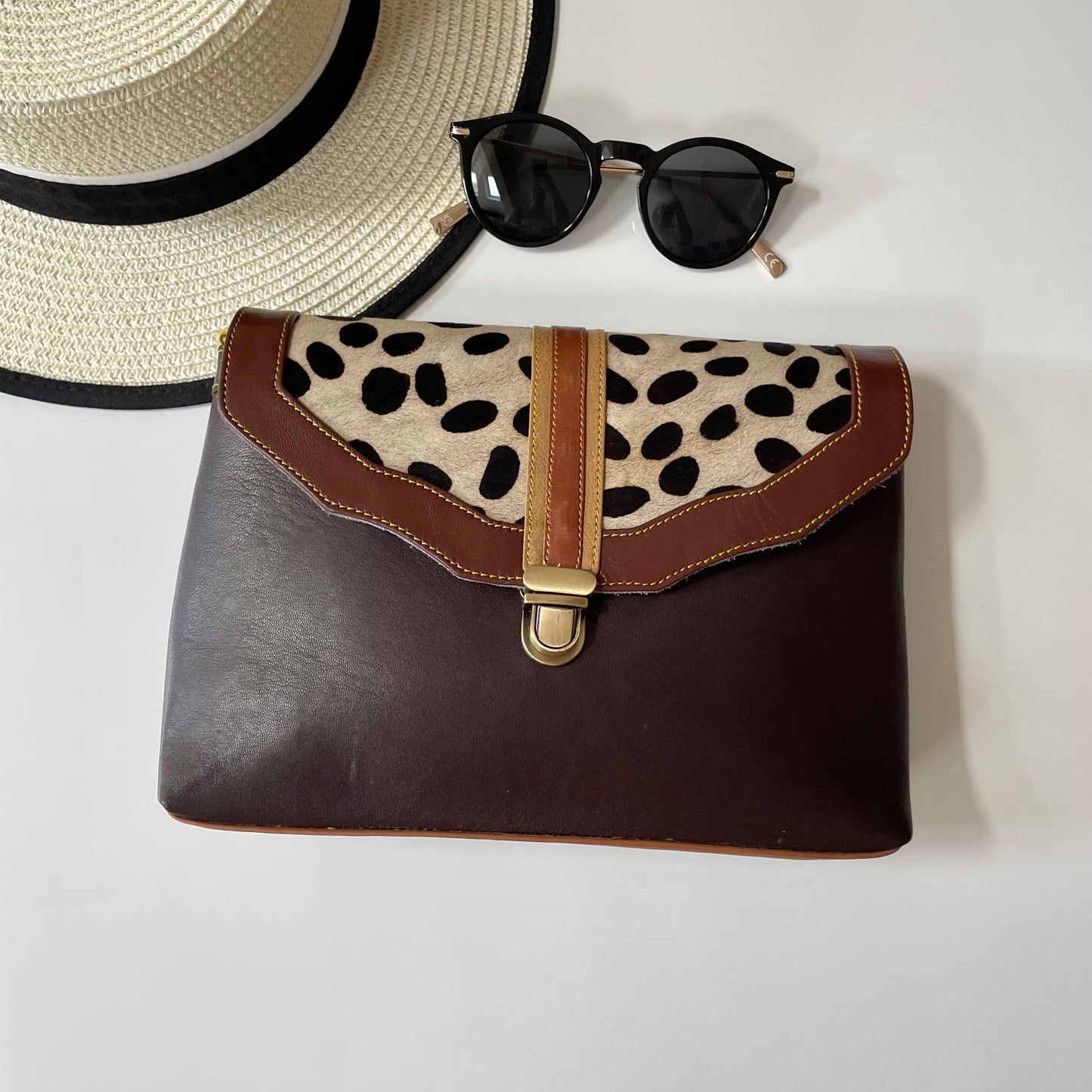 Nephele Hattie Bags Unique Handmade Recycled Sustainable Upcycled Leather