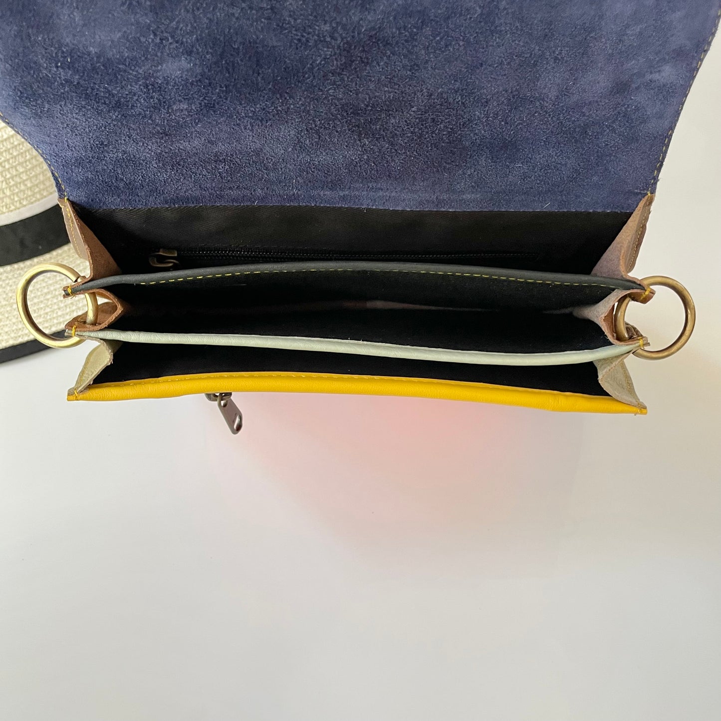 OUTLET Nephele Josephine Bag Unique Handmade Recycled Sustainable Leather
